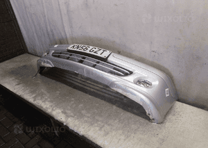 Zderzak przód przedni do mercedes benz W203 klasa c lift fl 744 srebrny halogeny 2