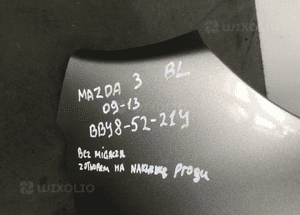 Błotnik Prawy Mazda 3 BL 09-13r 6