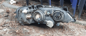 Przod przednia lampa lewa opel astra g 2