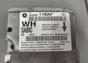 Jeep grand cherokee wk 3.0 crd moduł sensor airbag 04896118AF orygiał 8