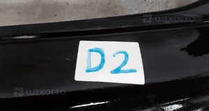 Zderzak tył tylny vw volkswagen touran LC9Z czarny 2