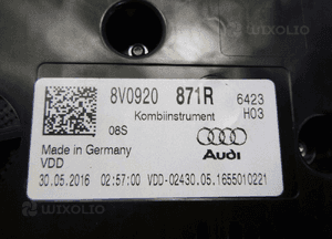 Audi A3 zegar prędkościomierz licznik 8V0 920 871R 8