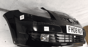 Zderzak przód przedni do kia rio ii 2 halogeny Z1 czarny 2