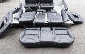 FOTELE SIEDZENIA BOCZKI SKÓRA GRZANE MANUALNE VOLVO XC60 I 2