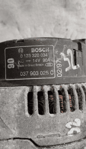 ALTERNATOR AUDI A3 8L VW GOLF IV 1.8T 1.8 T 037903025C 0123320034 5