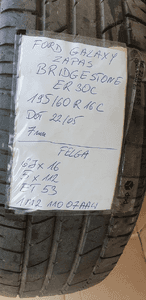 Koło zapasowe dojazdówka zapas 5x112 ET53 R16 Ford Galaxy MK1 Lift 8