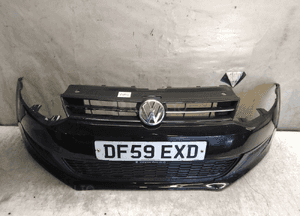 Zderzak przód przedni do volkswagen vw polo 9R LC9X czarny 2
