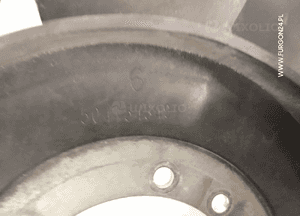 Wiatrak wentylator wiska visko iveco daily 12- 504154349 2