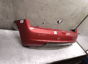 Zderzak tył tylny do nissan micra K12 lift fl bordowy bordo A32G 2