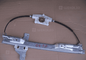Citroen C4 I  05-10 mechanizm podnosnik szyby przod przedni prawy lewy 2