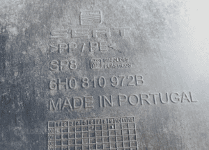 Nadkole prawy tył tylne prawe Seat Arosa 6H0810972B 5