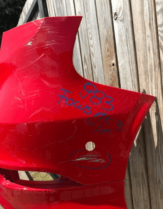 Zderzak tylny tył ford focus MK3 iii lift st-line red 2014-2018 4