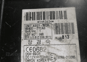 MODUŁ KOMFORTU BCM HYUNDAI IX35 95400-2YCA0 2