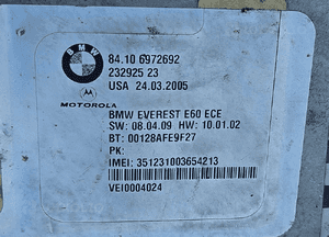 BMW E60 E61 moduł Bluetooth 6972692 3