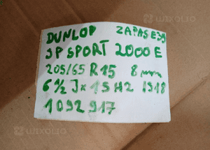 Koło zapasowe dojazdówka 15" BMW E39 1092917 4