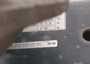 HAK HOLOWNICZY MERCEDES E KLASA W2123100100 2