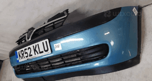 Zderzak przód przedni opel corsa c Z20N błękitny 3