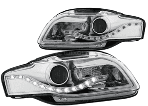Lampy Reflektory AUDI A4 B7 04-08 rok DAYLINE LED 1