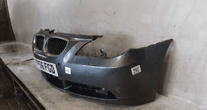 Zderzak przód przedni do bmw serii 5 E60/E61 pdc halogeny spryski xenon spacegrau szary 3