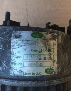 Alternator LAND ROVER DEFENDER 2,5 300TDI 2