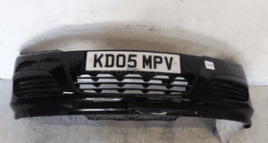 Zderzak przód przedni opel astra h 3 iii Z20R czarny uszkodzona ! 1