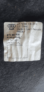 Wygłuszenie maski spinki oryginał Audi A4 B8 8T0863825 6