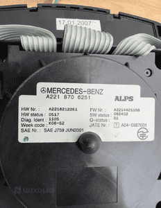 mercedes s 221 cl 216 panel mmi telefon 6