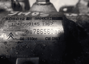 PEUGEOT 508 1,6 E-HDI SPRĘŻARKA KLIMATYZACJI 9678656080 RADOM 2