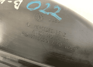 Mercedes W212 Przewód powietrza A6510903437 - 022 3