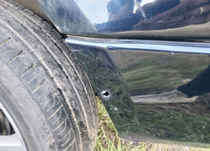 Range rover L322 vogue lift zderzak tył pdc buckingham blue 5