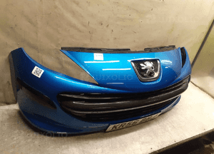 ^ ZDERZAK PRZÓD PRZEDNI DO PEUGEOT 207 KMF NIEBIESKI BŁĘKITNY 3