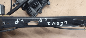 Mechanizm podnośnik szyby lewy przód przedni lewy Seat Leon II 1P0837401AB 10