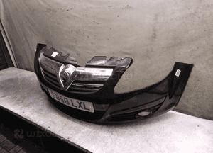 Zderzak przód przedni do opel corsa d halogen kod kolor Z20R czarny 2