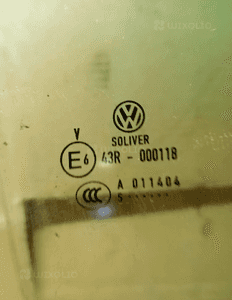 Szyba prawy tył tylna prawa VW Passat B6 Kombi 05r 4