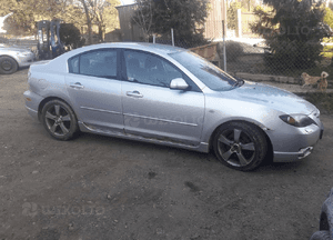 Mazda 3 BK 03-09 HB Sedan szyba tylna boczna drzwi tył w klapie 1
