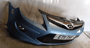 ) ZDERZAK PRZÓD PRZEDNI HYUNDAI I30 1 I DRUGI LIFT 2 FL T2U BŁĘKITNY MORSKI HALOGENY 5