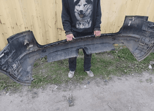 W touareg i lift zderzak tyl tylny kompletny 7L6807521P 12