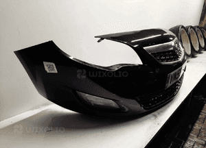 Zderzak przód przedni do opel astra j iv Z22C czarny halogeny 5