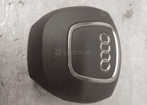 Audi Q5 8R poduszka powietrzna airbag kierowcy kierownicy 8R0880201C brąz 2