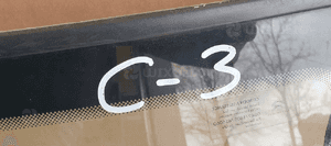 Szyba czołowa przód przednia Citroen C3 AS1 09r 6