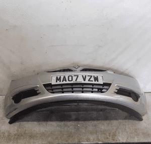 Zderzak przód przedni opel corsa d kod kolor Z157 srebrny 1