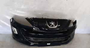 Zderzak przód przedni peugeot 308 halogeny szary granatowy 3