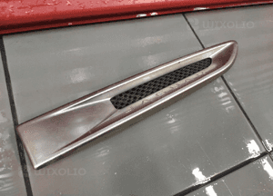 Jaguar xf ii X260 3.0D listwa błotnika prawa kratka wlot 3
