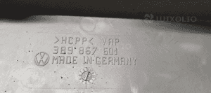 Tapicerka osłona klapy bagażnika VW Passat B5 FL kombi 3B9867601 6