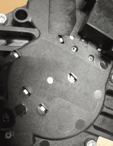 silnik wycieraczki VW POLO 6R TYŁ 3