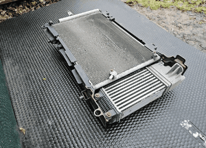 Chłodnica Wody Plynu Klimatyzacji Intercooler Wentylator 1.4 D4D Toyota Auris 1 I Lift 2011r 11