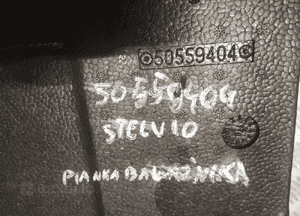 Alfa romeo stelvio styropian pianka bagażnika 50559404 12