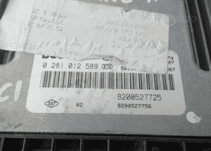 KOMPUTER STEROWNIK SILNIKA RENAULT SCENIC II MEGANE II 1.9 DCI 8200527725 4