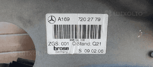 Mechanizm podnośnik szyby lewy przód Mercedes W169 A1697202779 4
