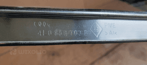 Listwa dachowa lewa chrom Audi A8 D3 4E0853703B 6